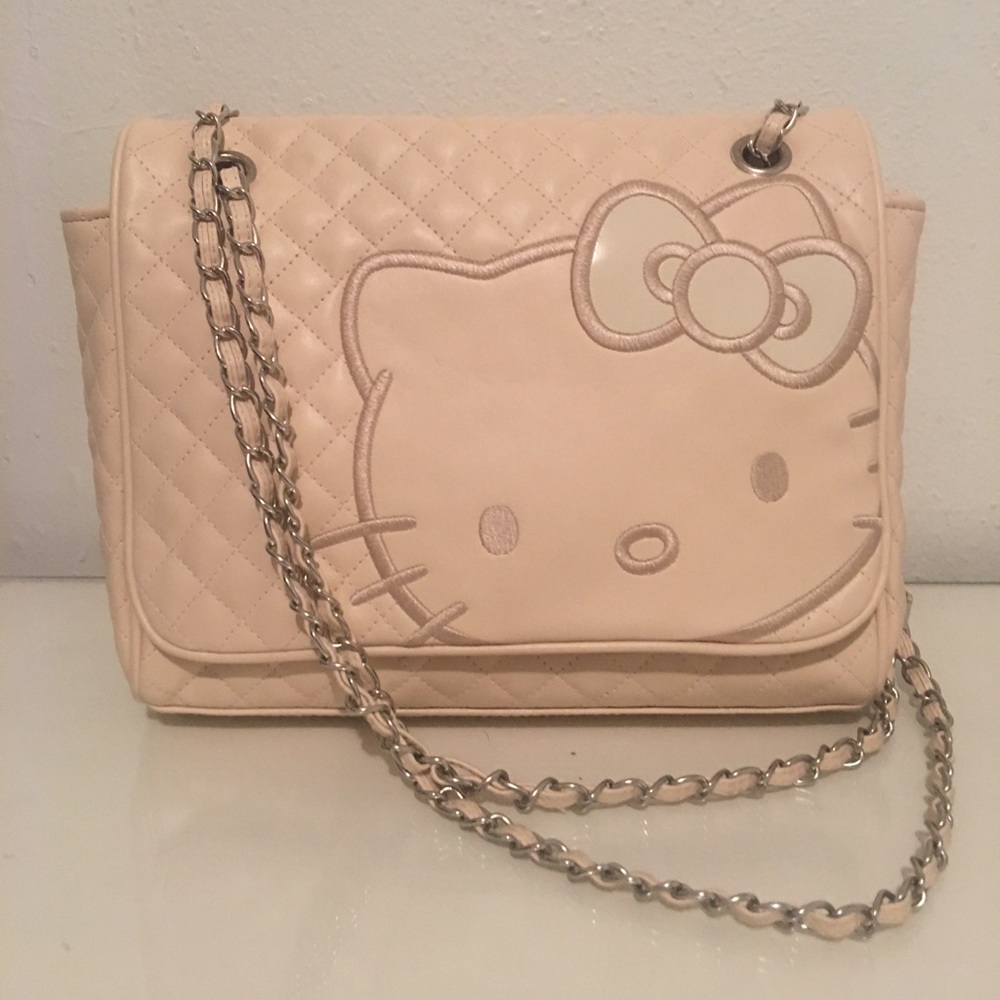 Hello kitty quilted crossbody/shoulder bag